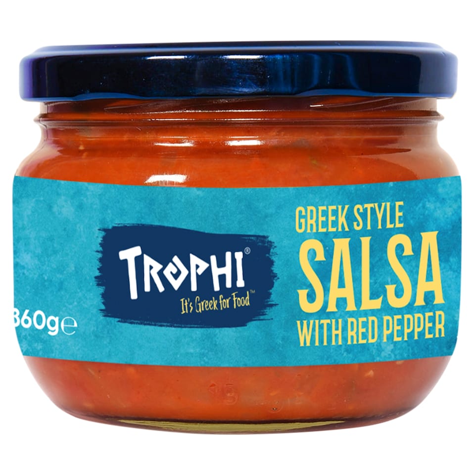 Trophi Greek Style salsa with Red Pepper 200g
