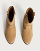 image 2 of F&F Girls Stitch Detail Western Ankle Boots in Tan