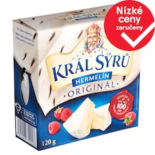 Král Sýrů Hermelín originál 120g
