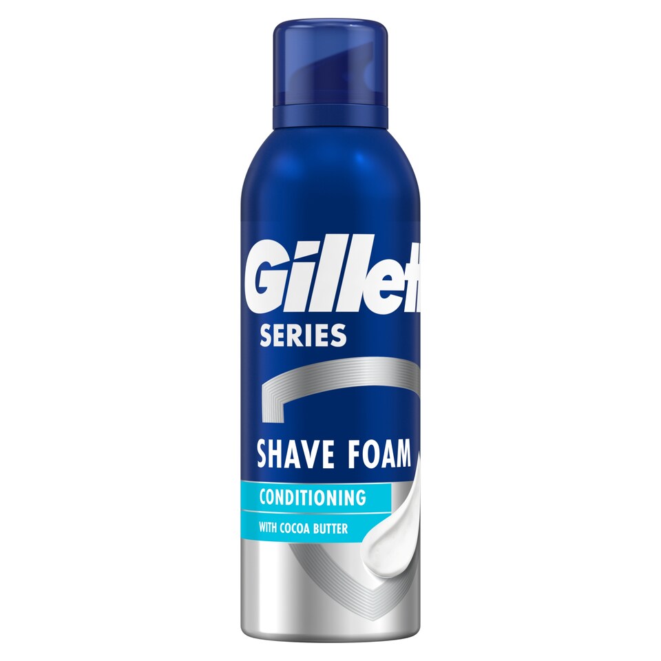 obrázok 1 z Gillette Series Posilňujúca Pena Na Holenie S Kakaovým Maslom, 200ml