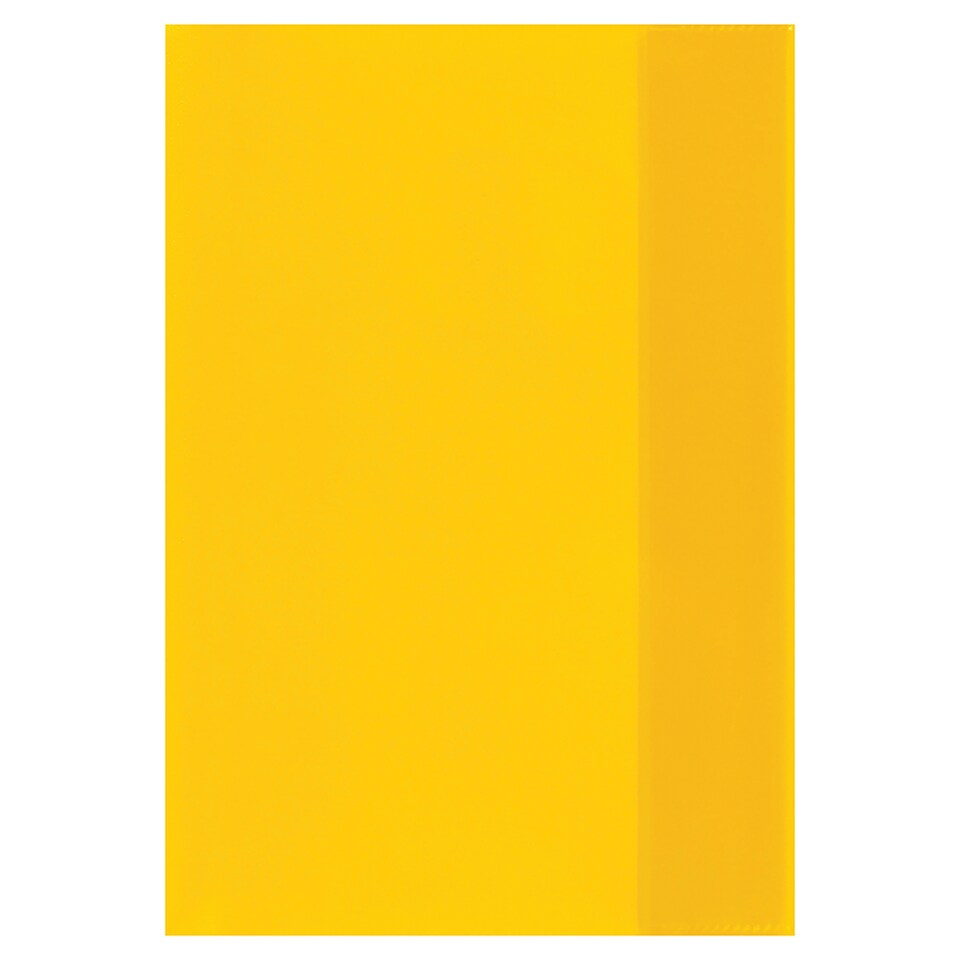 Exercise Book Cover A5 Yellow