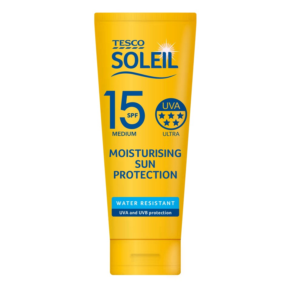 image 1 of Tesco Soleil Sun Lotion Spf 15 200Ml
