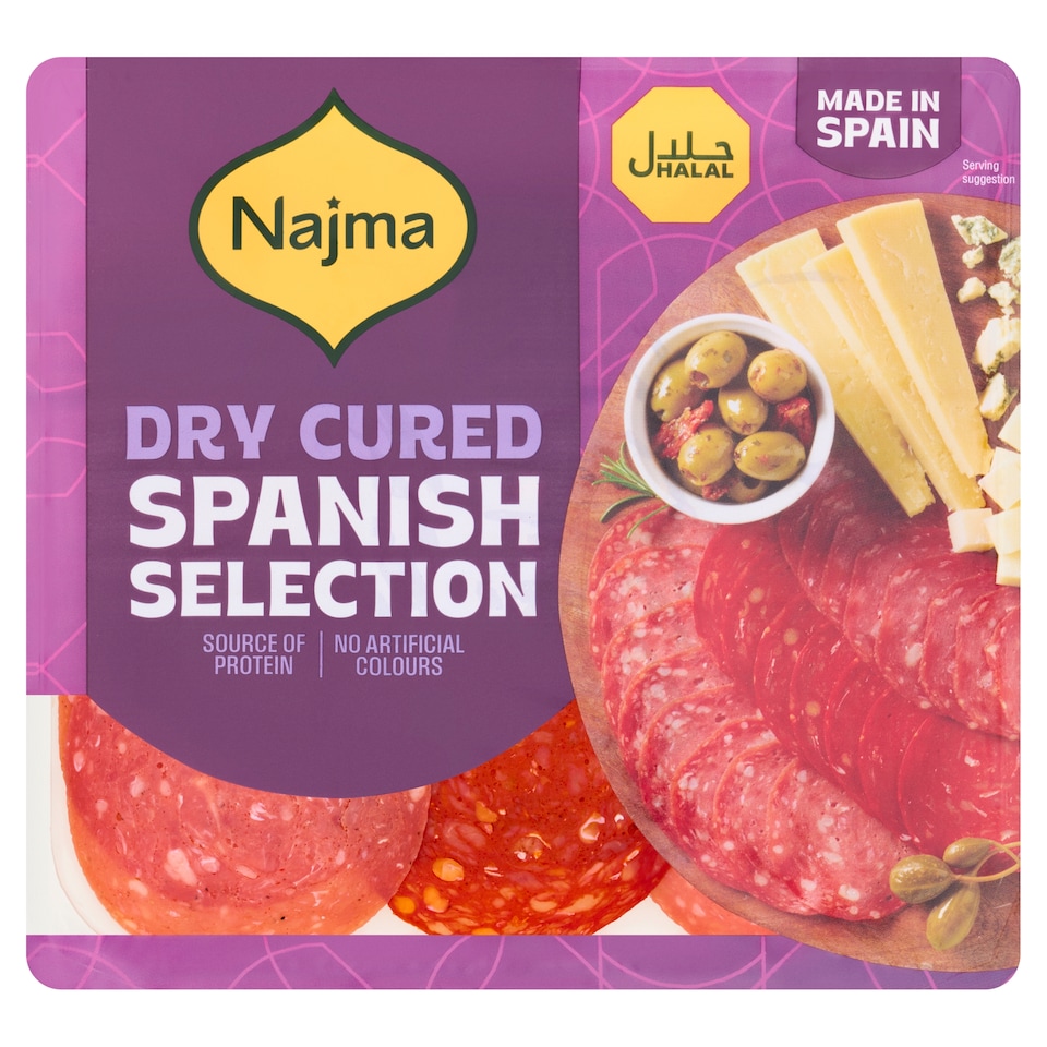 Najma Halal Spanish Selection Pack 120G