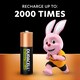 image 3 of Duracell Recharge Plus Aa 4 Pack