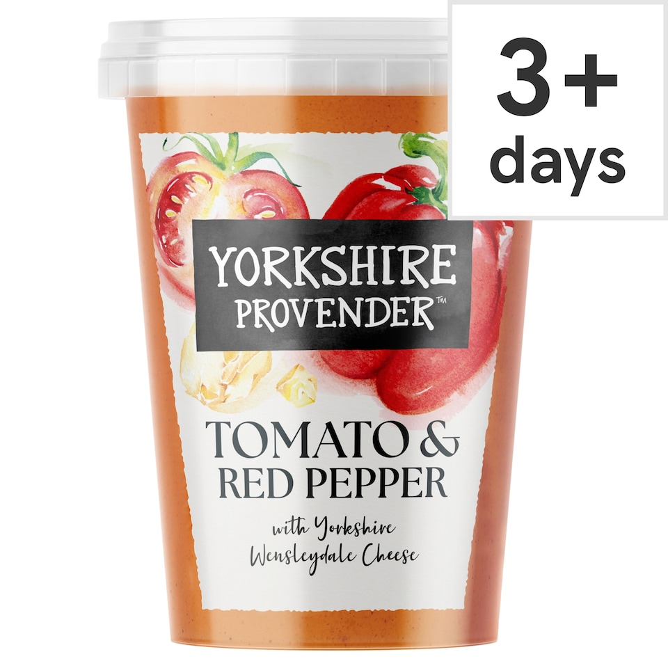 image 1 of Yorkshire Provender Tomato & Red Pepper with Wensleydale Cheese Soup 560g 
