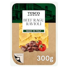Tesco Beef Ragu Ravioli 300G