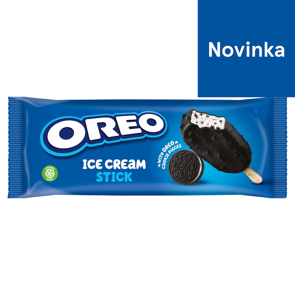 Oreo Ice Cream Stick with Oreo Cookie Pieces 90 ml