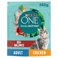 Purina One Dual Nature Natural Defence Chicken & Cranberry 650G