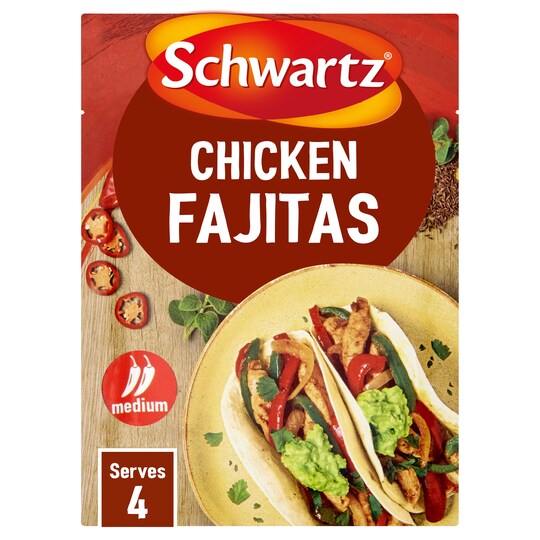 Schwartz Mix For Chicken Fajitas 35G Tesco Groceries