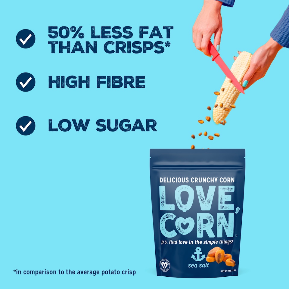 image 1 of Love Corn Sea Salt 115G