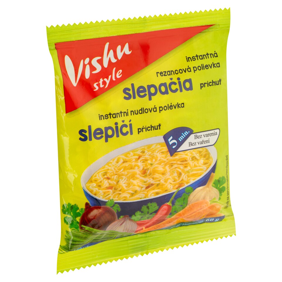 obrázok 1 z Vishu Style Instantná rezancová polievka slepačia prichuť 60 g