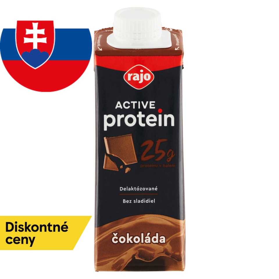 obrázok 1 z Rajo Active Protein Čokoláda 250 ml