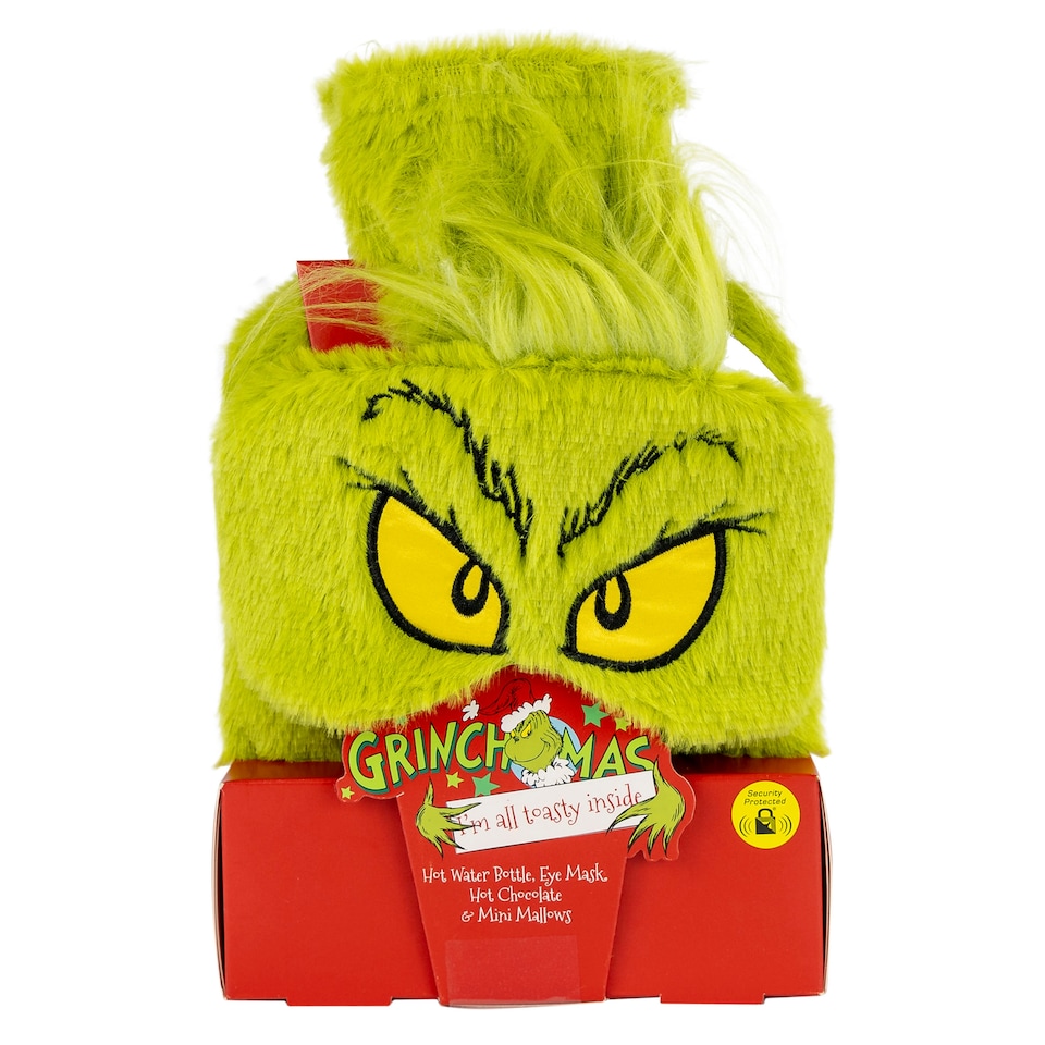 The Grinch Eye Mask & Hot Water Bottle Set