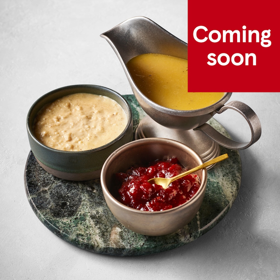 71. Tesco Finest Christmas Sauce Trio 950g (Serves 6)