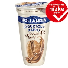 Hollandia Jogurtový nápoj bio s príchuťou kávy s kultúrou BiFi 230 ml