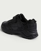 image 3 of Spider-Man Web Embossed School Trainers in Black