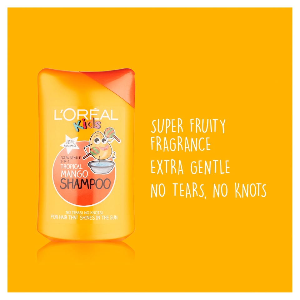 image 1 of L'Oreal Kids Tropical Mango Shampoo 250Ml
