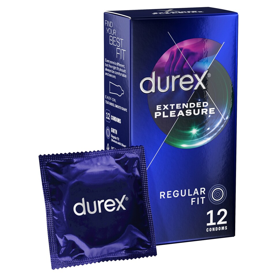 image 1 of Durex Condoms Extended Pleasure 12'S