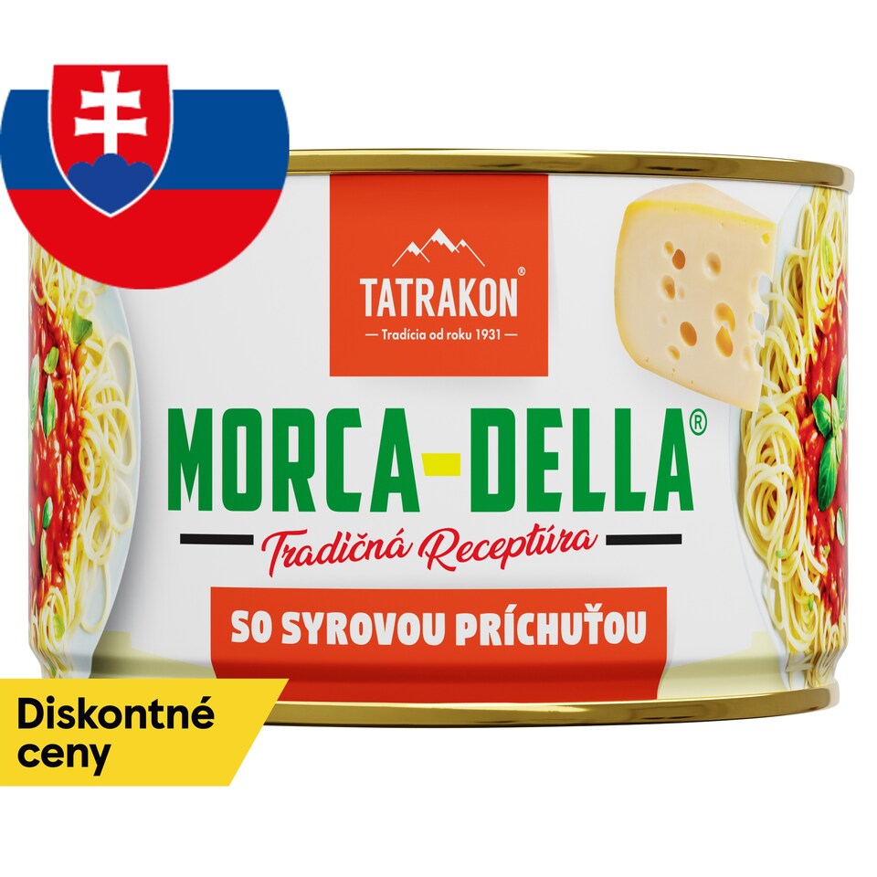 Tatrakon Morca-Della Omáčka na špagety so syrovou príchuťou 400 g