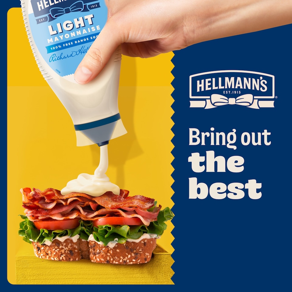 image 1 of Hellmann's Light Mayonnaise Squeezy 430ml