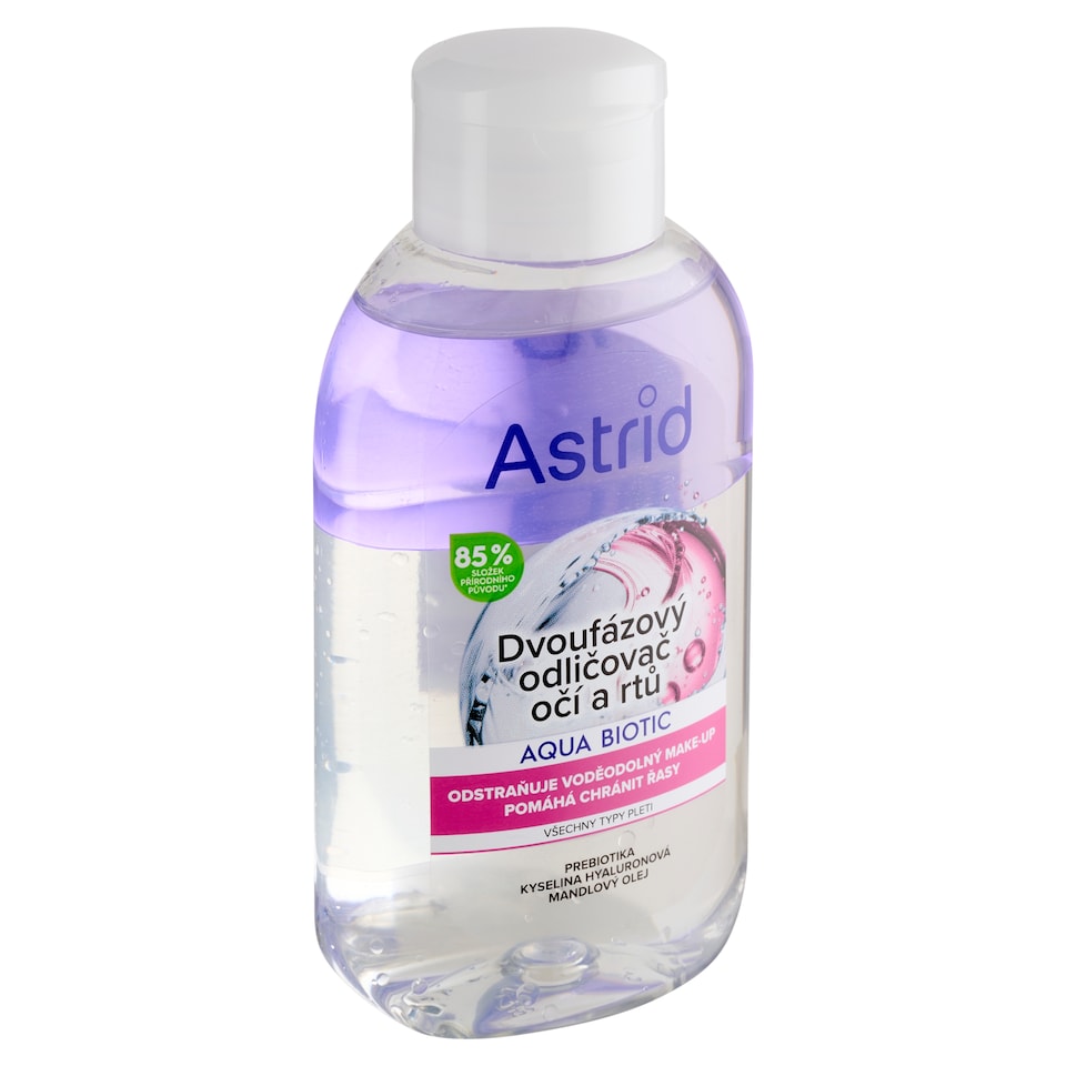 Obrázek 1 pro produkt Astrid Aqua Biotic dvoufázový odličovač očí a rtů 125ml