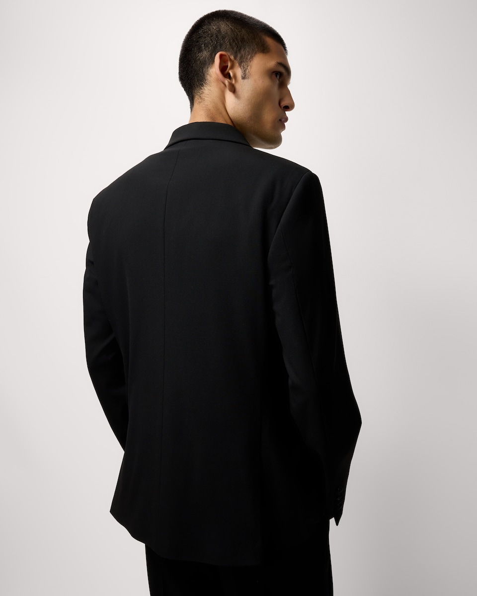 image 1 of F&F Tailored Fit Formal Tuxedo Jacket in Black