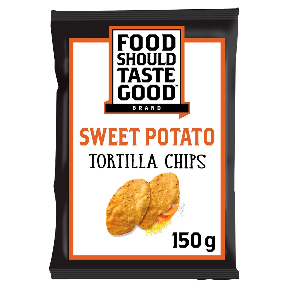 Fd/Shld Taste Good Tortilla Chips Sweet Potato 150G