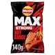 image 1 of Walkers Max Strong Hot Sauce Blaze Sharing Bag Crisps 140g