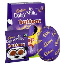 Cadbury Dairy Milk Buttons Medium Easter Egg 128G