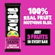 image 2 of Zombie Blackberry Fruit Snack Bar Multipack 4x25g