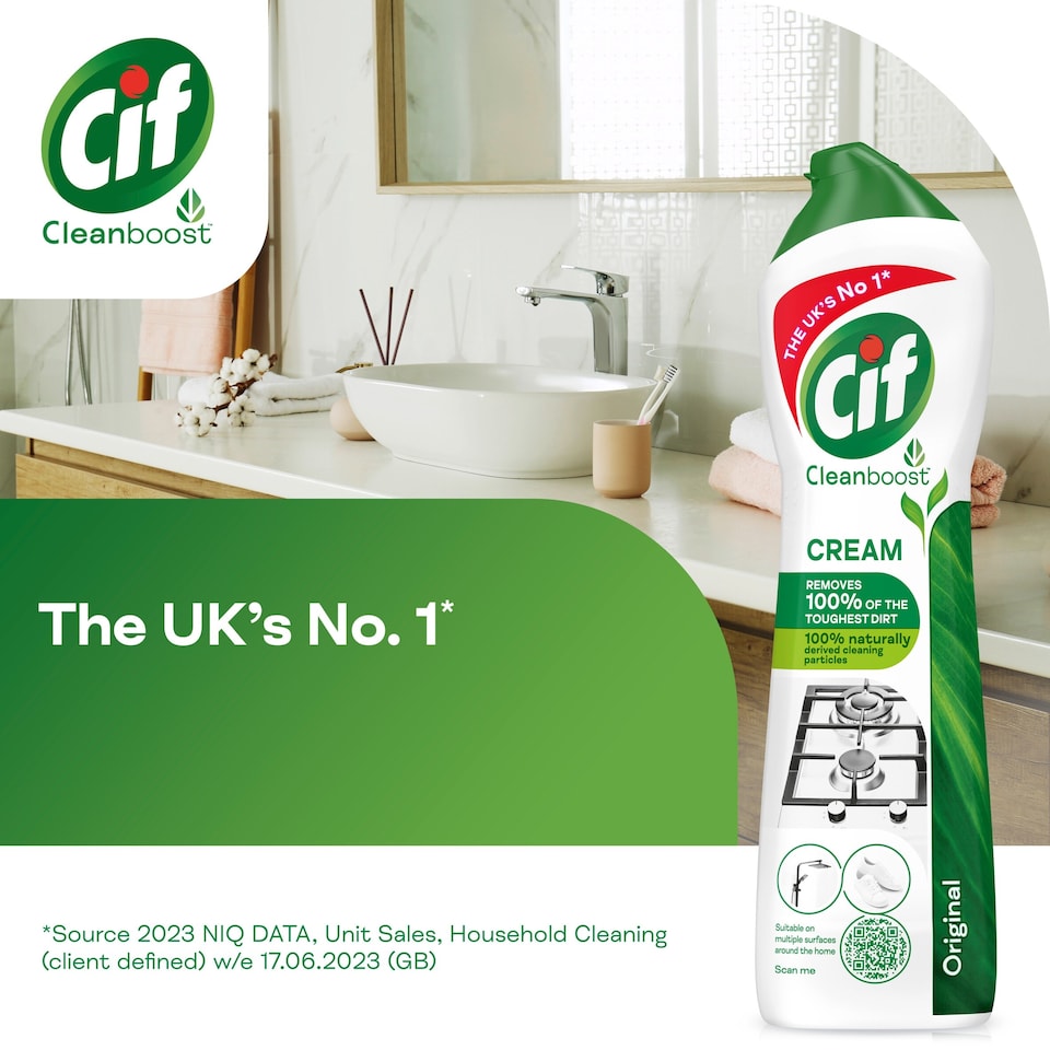 image 1 of Cif Cream Original 500ml