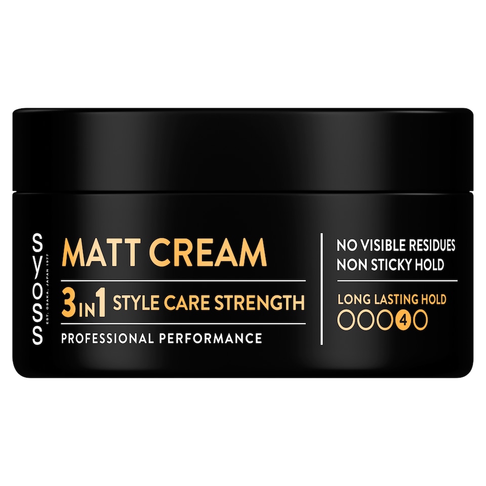 image 1 of Syoss Matt Cream 3in1 Style Care Strength 100 ml