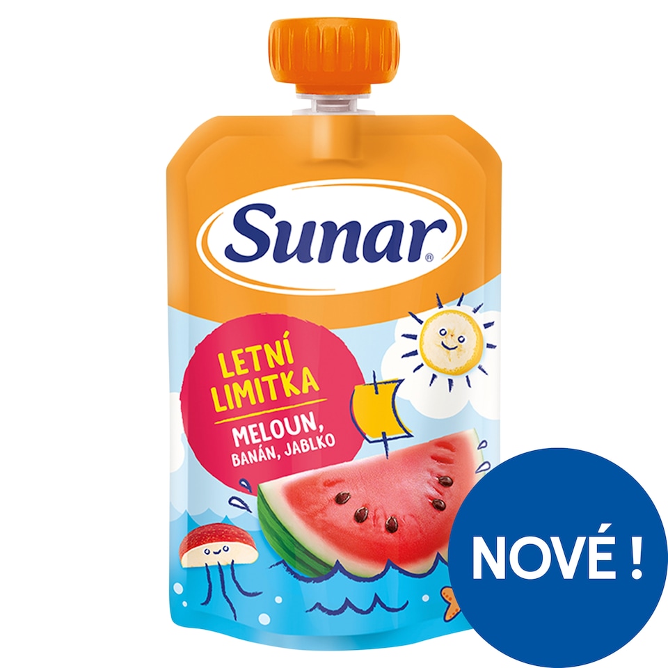 Sunar Melon, Banana, Apple 100g
