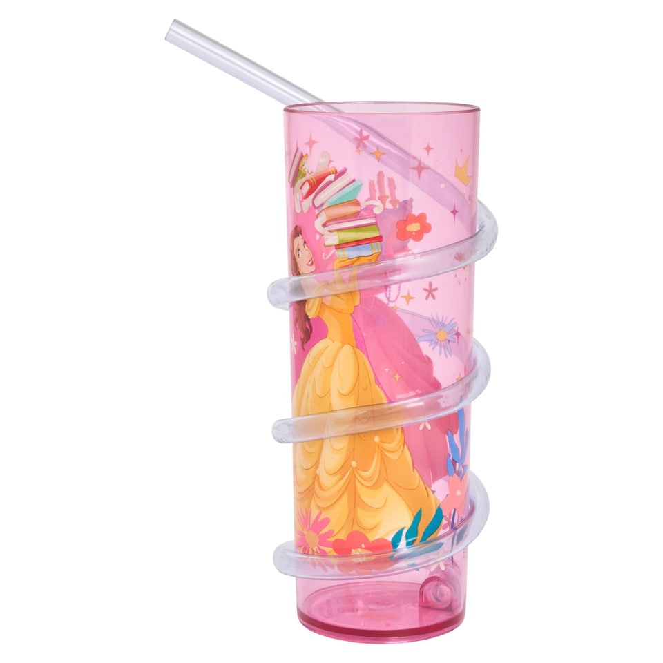 image 1 of Disney Princess swirly straw