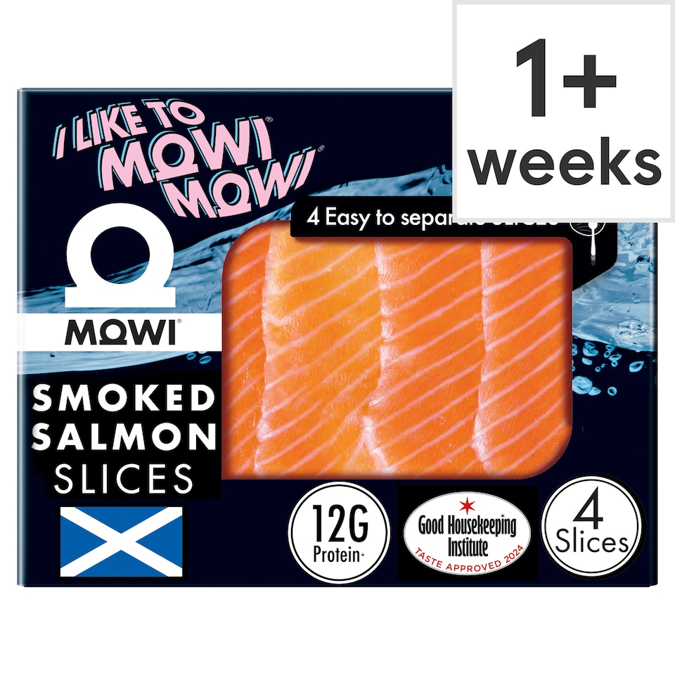 Mowi Smoked Salmon Slices 4 Pack 100g