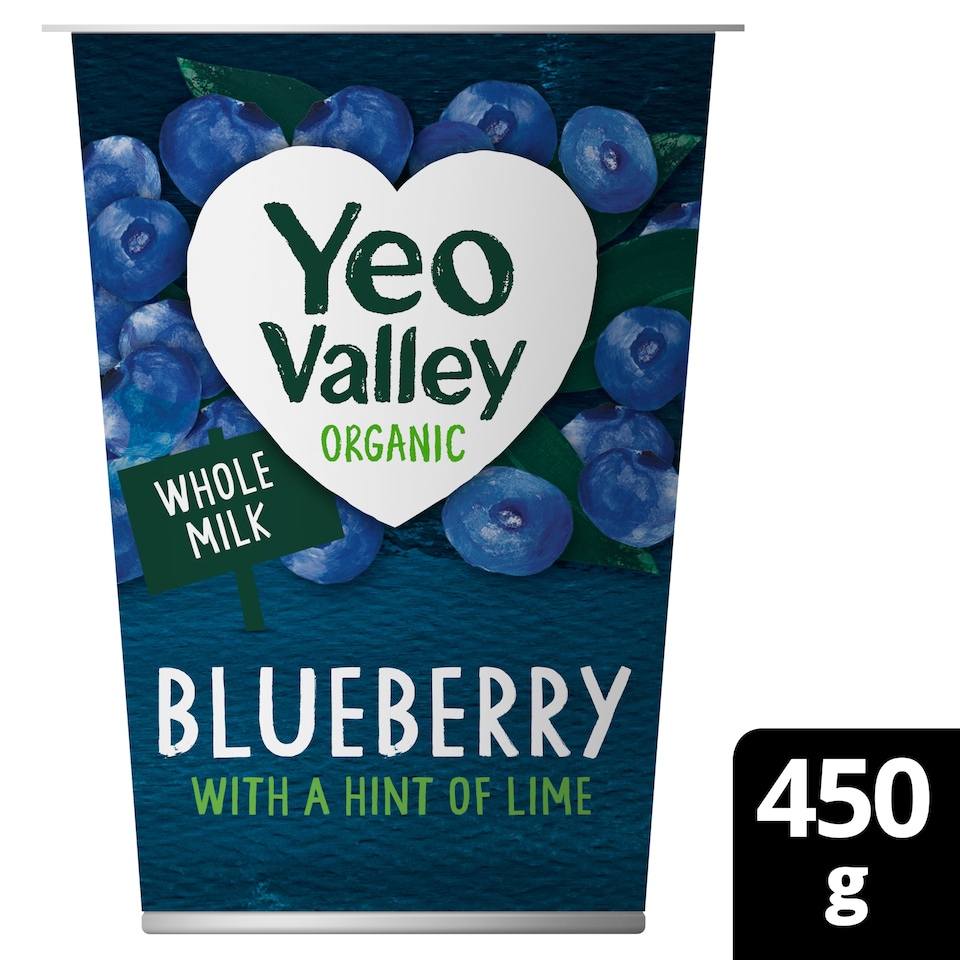 image 1 of Yeo Valley Blueberry Yogurt 450G