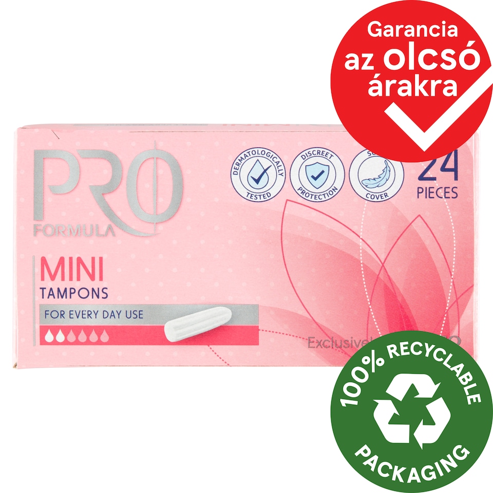 Tesco Pro Formula Mini Tampons 24 pcs