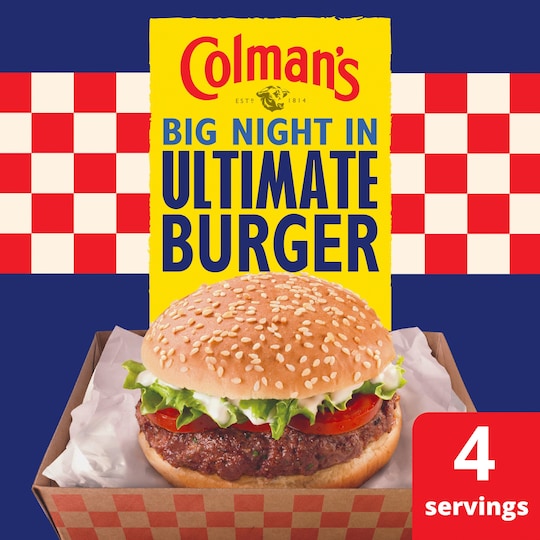 image 1 of Colman's Ultimate Burger Seasoning Mix 56G