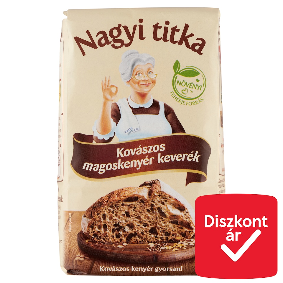 Nagyi titka kovászos magoskenyér keverék 500 g
