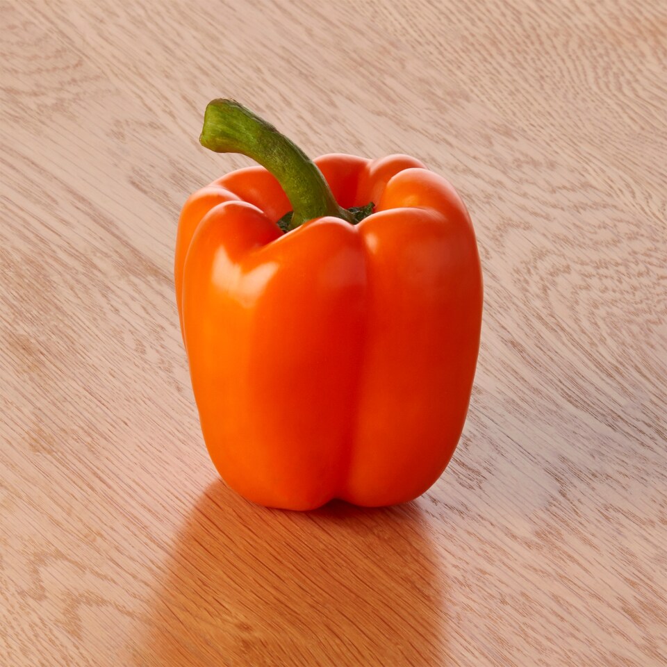 image 1 of Tesco Orange Peppers Each