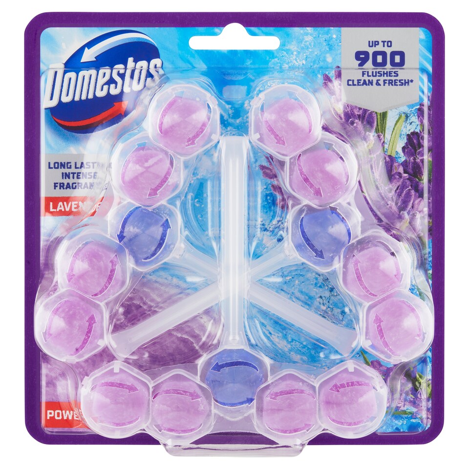 Obrázek 1 pro produkt Domestos Power 5 Lavender 3 x 50g