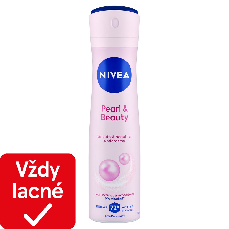 obrázok 1 z Nivea Pearl & Beauty Sprej antiperspirant 150 ml