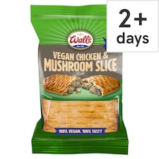 Wall's Vegan Chicken & Mushroom Slice 180g