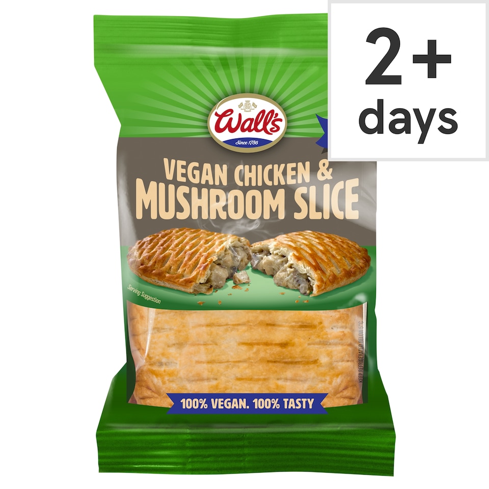 Wall's Vegan Chicken & Mushroom Slice 180g