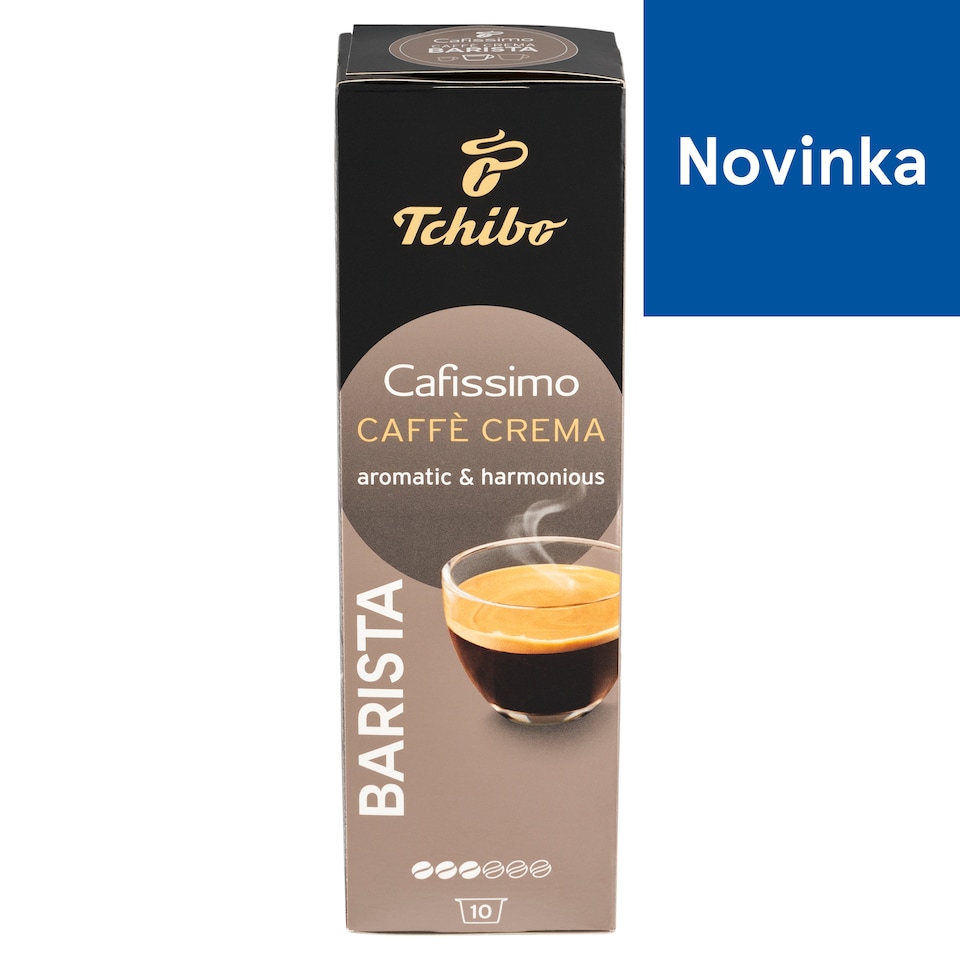 image 1 of Tchibo Cafissimo Caffé Crema Barista Roasted Ground Coffee Capsules 10 x 7.8 g (78 g)