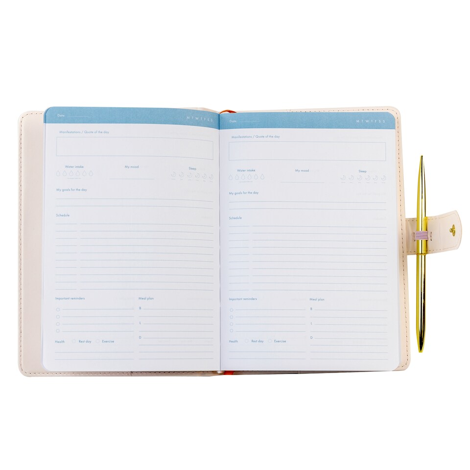 image 1 of Abstract Planner With Pen