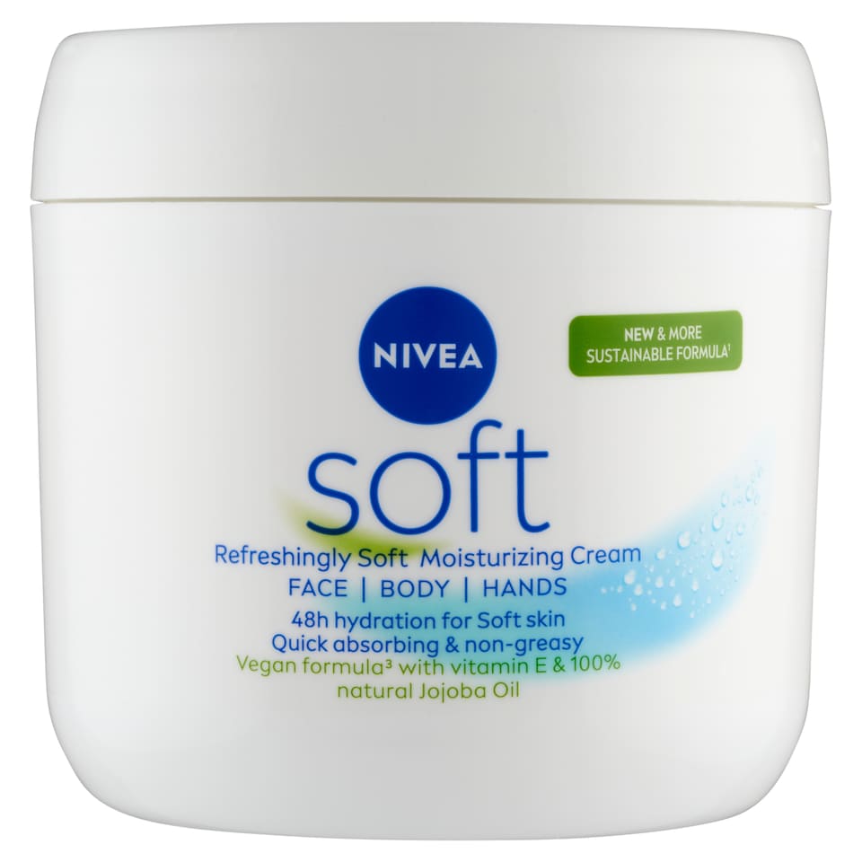 NIVEA Soft hidratáló krém 500 ml 1. kép