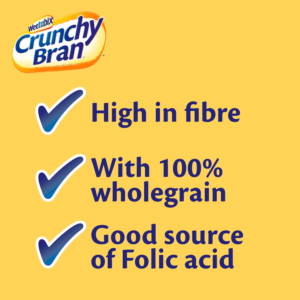 image 1 of Weetabix Crunchy Bran Cereal 375G