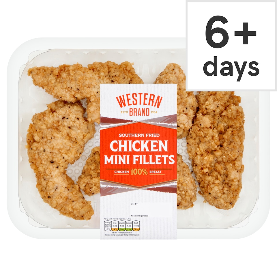 Western Brand Fried Chicken Mini Fillet 300G