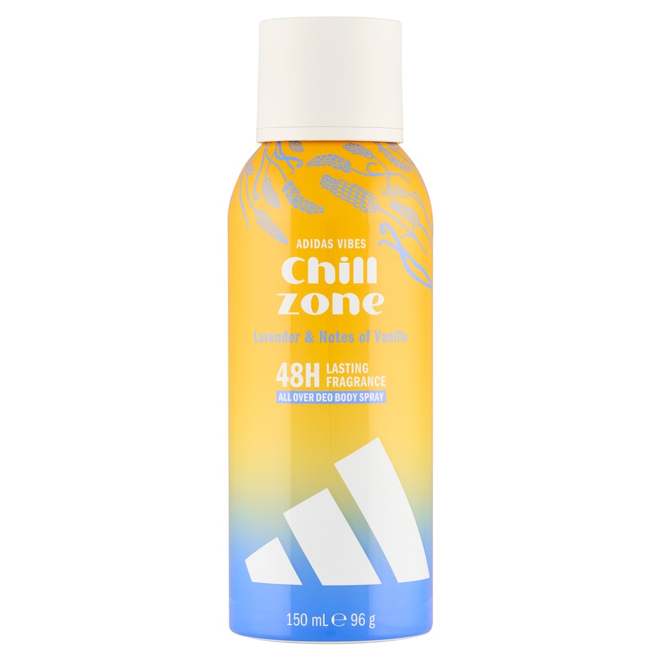 Adidas Chill Zone Lavender & Notes of Vanilla dezodor az egész testre 150 ml